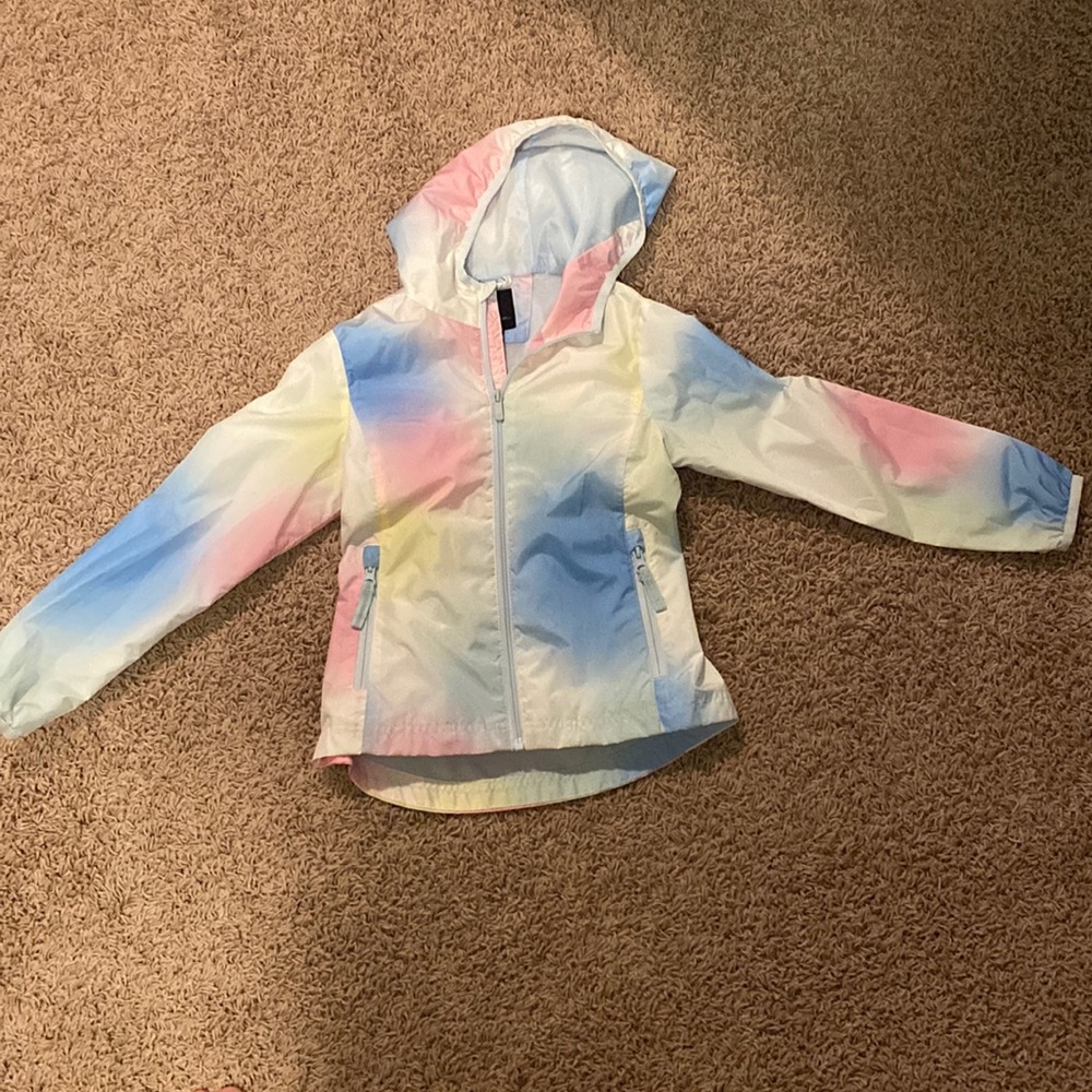 All In Motion girl's rain jacket with hood